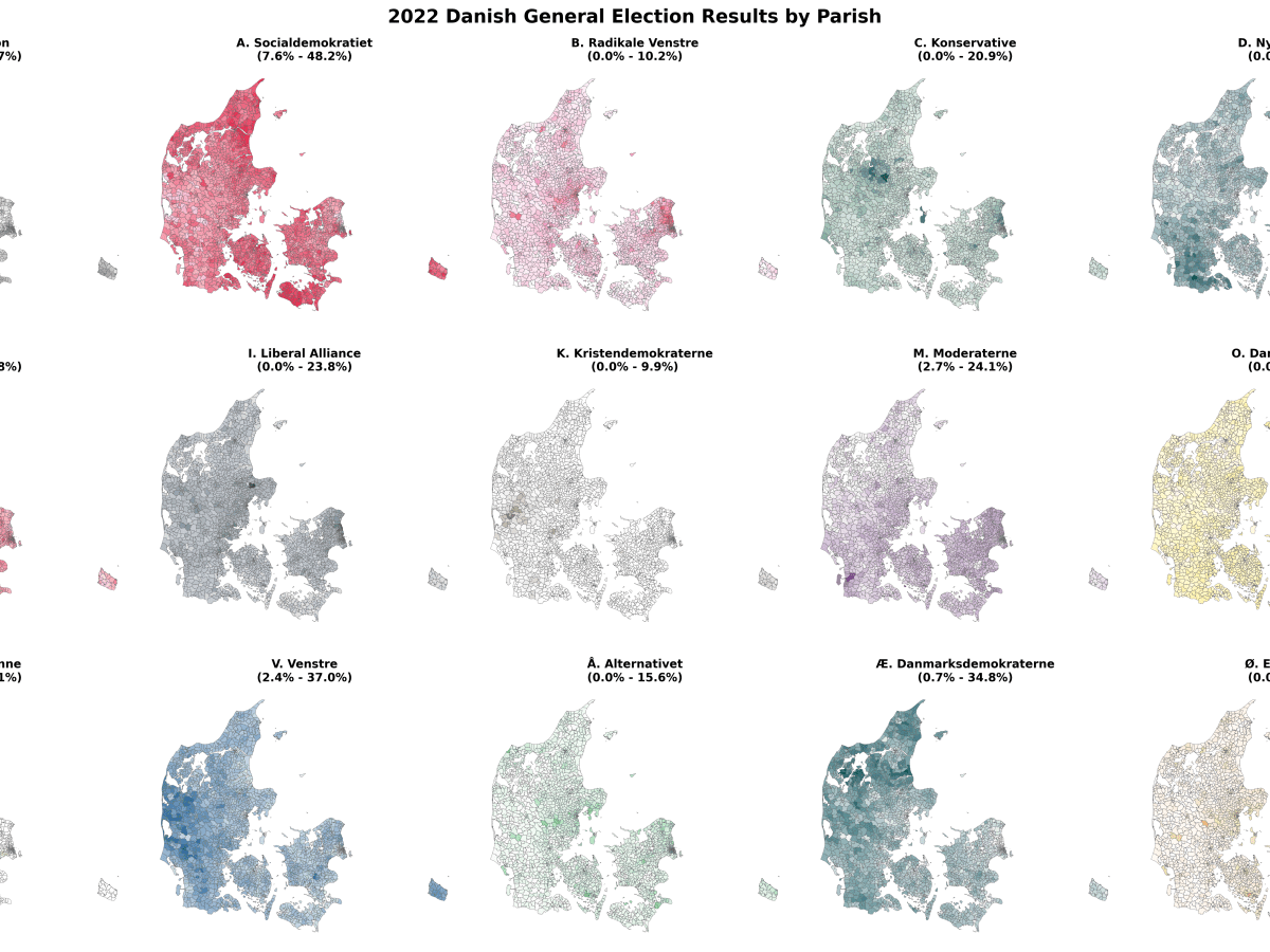 Hi-resolution voting maps of&nbsp;Denmark